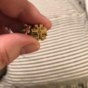 Tory Burch Jewelry - Gold Tory Burch Logo Earrings Tory Burch Jewelry - Gold Tory Burch Logo Earrings